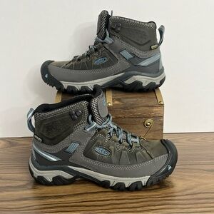Keen Targhee III Women’s Size 7 Mid Waterproof Boots Magnet / Atlantic Blue